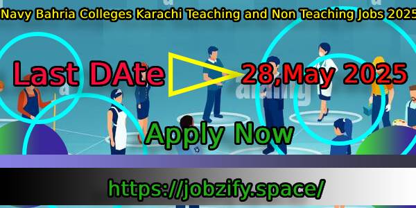 Pakistan Navy Bahria College Jobs