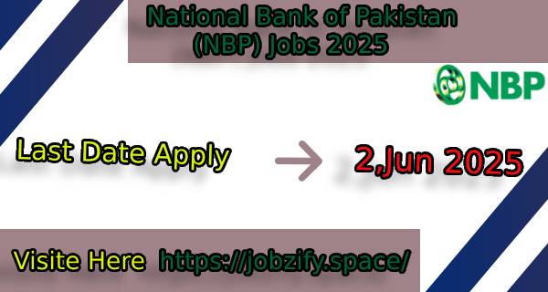 Latest NBP Jobs 2025 National Bank of Pakistan