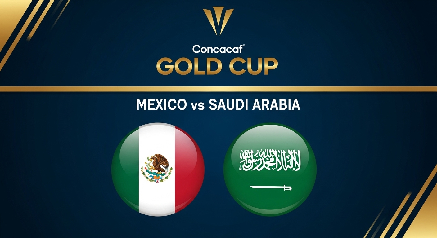Mexico vs Saudi Arabia Gold Cup 2025 Quarter-Final: Best Live Prediction