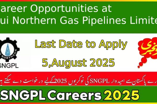 SNGPL Job Opportunities 2025 - Apply Now