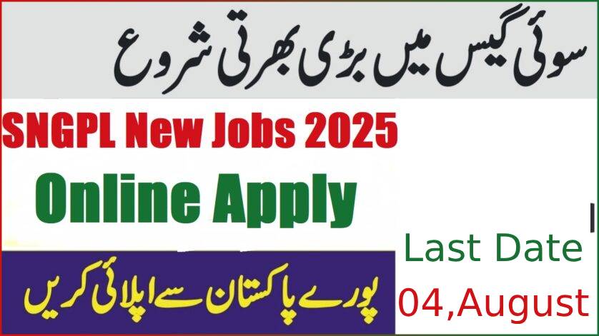 SNGPL Career Opportunities 2025: Apply Online Now